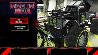 GTA Online Arena War DLC  FUTURE SHOCK RATTRUCK Full Upgrade [upl. by Darken]