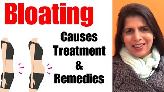 All about Bloating Causes Treatment Best Home Remedies  How to Cure Gas amp Bloating  Hindi [upl. by Aisiat88]