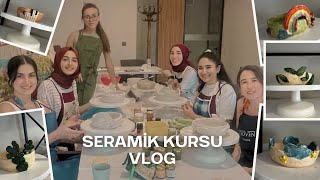 MESAİ ÇIKIŞI SERAMİK DERSİ  VLOG [upl. by Julia]