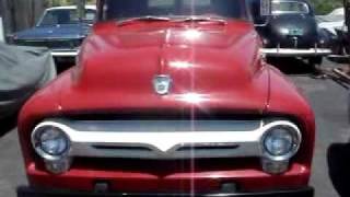 1956 FORD F150 PANEL TRUCK  ENCLOSED PICKUP TRUCK [upl. by Noyar511]