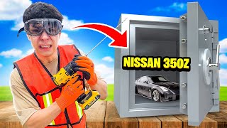 LE REGALO EL NISSAN 350Z A QUIEN ABRA LA CAJA FUERTE INDESTRUCTIBLE  Yair17 [upl. by Nibur]