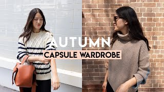 Autumn 30x30 Capsule Wardrobe 2020  30 Items 30 Outfit Ideas [upl. by Tingey]