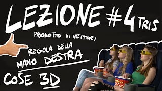 FISICA Teoria 4 tris  PRODOTTO SCALARE PRODOTTO VETTORIALE REGOLA della MANO DESTRA [upl. by Strephonn]