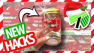 🎄Grab 1 MASON JARS from Dollar Tree ALL NEW HACKS amp DIYs Christmas 2024 [upl. by Yrrep]