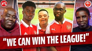 We Can Win The League  Gooners Highlight World Down’s Syndrome Day [upl. by Zetnahs284]