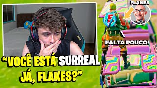 SUETAM se IMPRESSIONA com EVOLUÇÃO do FLAKES em pouco tempo no COMPETITIVO [upl. by Jennilee979]