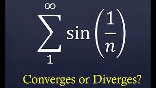 Series sin1n diverges Proof Maths Mad Teacher [upl. by Chemash]