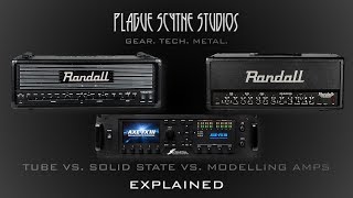 Tube VS Solid State VS Modelling Amps  Explained [upl. by Stover]