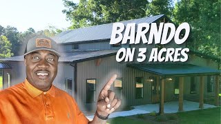 Luxury Barndominium for Sale  McDonough GA  45 Min From Atlanta [upl. by Broek]