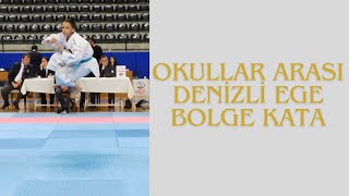 OKULLAR ARASI DENİZLİ EGE BÖLGE KATA 1TUR 🥋24 ŞUBAT 2024 [upl. by Saucy472]