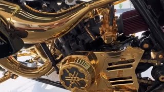 60k Gold Plated 100hp Banshee nationwide newjersey bikelife dubai banshee gold [upl. by Linell]