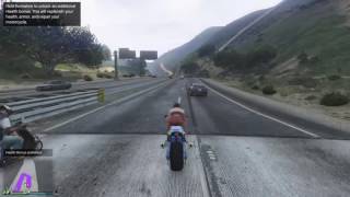 GTA Online  Faggio Sport top speed [upl. by Aires]