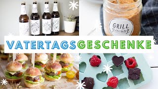 DIY VATERTAGSGESCHENK basteln 🎁 35 Geschenkideen zum Vatertag  Last MinuteIdeen [upl. by Azerila]