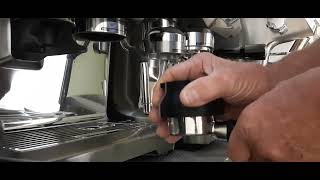 Breville 54mm Bottomless portafilter with the Barista touch [upl. by Averill]