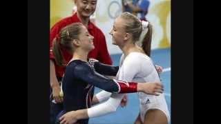 Shawn Johnson 2008 Balance Beam Olympic Champion featuring Nastia Liukin [upl. by Louisette]