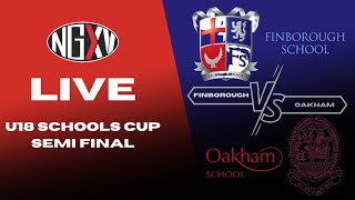 LIVE RUGBY FINBOROUGH vs OAKHAM  U18 SCHOOLS CUP SEMI FINAL [upl. by Lytsirhc]