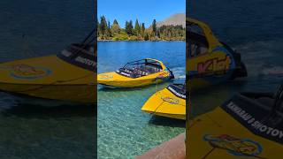 Jet boat ride in Queenstown New Zealand jetboat newzealand queenstown travel adventure wow [upl. by Friederike]