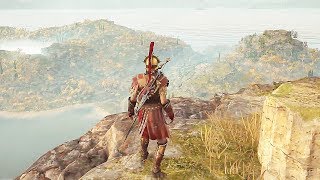 Assassins Creed Odyssey High Level Combat Finishing Moves amp Forest Exploration Gameplay [upl. by Branden]