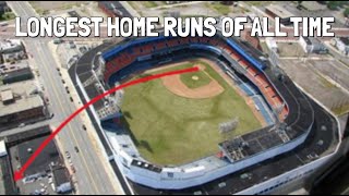 Top 10 Longest Home Runs in Baseball History [upl. by Featherstone]