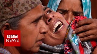 Kashmirs violent year  BBC News [upl. by Alane]