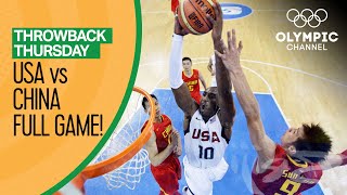 USA v China  Beijing 2008  Basketball Replays  Throwback Thursday [upl. by Dupuis]