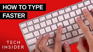 How To Type Faster [upl. by Hidie]