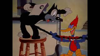 Woody Woodpecker  Pantry Panic 1941 Ultra HD 4K [upl. by Arracat]