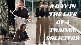 A Day in the life of a Trainee Solicitor in London  Real Estate  Lawyer Life [upl. by Firahs]