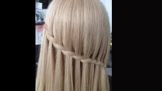 Hoe Maak je Waterval Vlecht by Amal Hermuz  Waterfall braids [upl. by Haas]