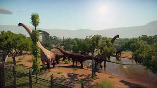 Morrison Formation  Paraceratherium  Prehistoric Kingdom Grassland Zoo [upl. by Malliw]