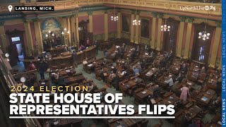 Republicans Democrats react to Michigan House of Representatives flip [upl. by Zalucki]