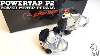 PowerTap P2 Power Meter Pedals Unboxing  Install  Ride Data [upl. by Atneuqal]