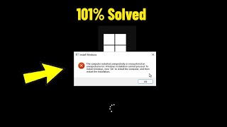 The computer restarted unexpectedly or encountered an unexpected error on Windows  How To Fix it ✅ [upl. by Ydniw]