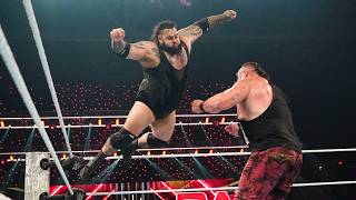 WWE Raw Bronson Reed and Braun Strowman brawl  wwe raw highlights [upl. by Shelba953]