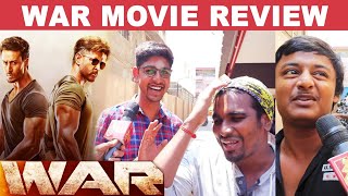 War Film Public Review  Chennai  Hrithik Roshan  Tiger Shroff [upl. by Nnylhsa]