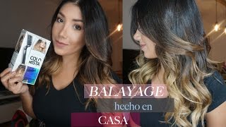 Balayage en casa ···NEW Loreal Colorista [upl. by Merill]