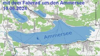 Radtour 2024 Rund um den Ammersee [upl. by Matronna]