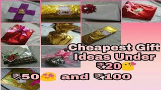 Cheapest Gift Ideas Under Rs 2050100 Easy and cheap  Making You [upl. by Xonnel]