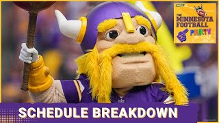 Breaking Down the Minnesota Vikings 2024 Schedule  The Minnesota Football Party [upl. by Norbie]