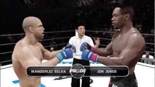 UFC vs Pride 3 TidalWave Wanderlei Silva vs Jon Jones [upl. by Htebsil]