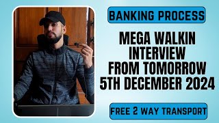 Banking Process Job  Mega Walkin Drive  Date5th December 2024  102 Or Above Eligible  5 Days [upl. by Evin]