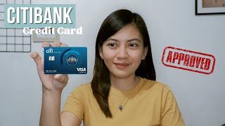 Citibank Credit Card  How to Apply Approved Agad 💳🤑 [upl. by Rakabuba]