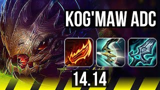 KOGMAW amp Janna vs ZIGGS amp Leona ADC  71 winrate 15210 Legendary  NA Master  1414 [upl. by Yajnas]