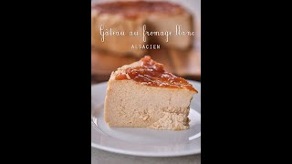 Gâteau au fromage blanc alsacien sans gluten ni sucre raffiné [upl. by Prunella993]