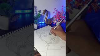 pahle to begani nagri💫song sadyoutube youtubeshorts drawing [upl. by Wardieu163]