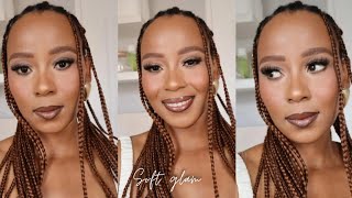 Soft glamMakeup tutorialVlogtober [upl. by Miharba817]