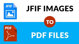 How to Convert Multiple JFIF to PDF Documents [upl. by Nnaharas]