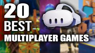 20 Best VR Multiplayer Games for Quest 3 [upl. by Othella]