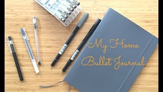 Flip through  Home Bullet Journal [upl. by Mylor]