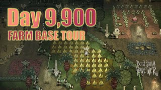 Day 9900 Farm Base Tour  Dont Starve Together [upl. by Trudie]